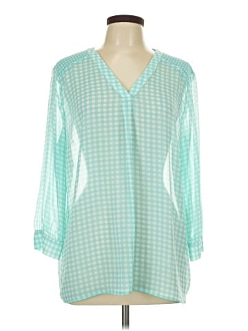 Talbots Outlet 3/4 Sleeve Blouse (view 1)