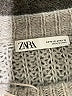 Zara Solid Gray Turtleneck Sweater Size M - photo 7