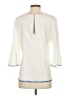 Talbots Ivory 3/4 Sleeve Blouse Size S - photo 2