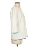 Talbots Ivory 3/4 Sleeve Blouse Size S - photo 4