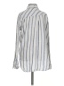 Billabong Stripes Silver 3/4 Sleeve Button-Down Shirt Size S - photo 2