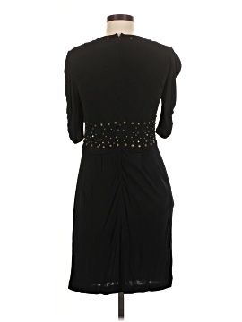 nanette lepore dress black Nanette Lepore Black and White Lace Collar Dress  Secondhand Stare