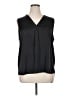 R | Label 100% Polyester Black Sleeveless Blouse Size XL - photo 1
