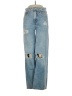Pilcro 100% Cotton Hearts Blue Jeans Size 25 waist - photo 1