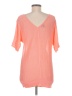 Talbots 100% Linen Orange Pullover Sweater Size M - photo 2