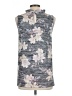Cupio Gray Sleeveless Blouse Size L - photo 2