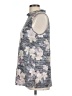 Cupio Gray Sleeveless Blouse Size L - photo 5