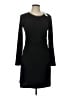 MICHAEL Michael Kors Solid Black Cocktail Dress Size L - photo 1