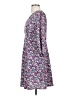 Unbranded 100% Polyester Floral Purple Casual Dress Size M - photo 5