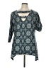 Westport Teal 3/4 Sleeve Blouse Size 1X - photo 2