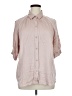 Chico's 100% Modal Pink 3/4 Sleeve Button-Down Shirt Size XL (3) - photo 1