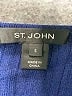 St. John Blue Cardigan Size S - photo 7