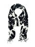 Croft & Barrow 100% Rayon Black White Scarf One size - photo 1
