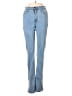 Vibrant M.I.U Stripes Blue Jeans Size 9 - photo 1