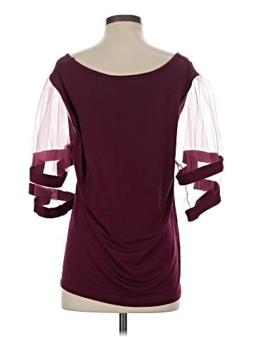 Discreet 3/4 Sleeve Top (view 2)