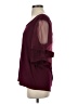Discreet Burgundy 3/4 Sleeve Top Size XS - photo 5