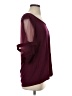Discreet Burgundy 3/4 Sleeve Top Size XS - photo 4