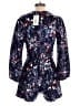 Ramy Brook 100% Polyester Floral Purple Romper Size 4 - photo 2