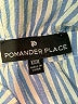 Pomander Place Stripes Blue Long Sleeve Blouse Size XXXL - photo 6