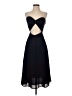 VICI 100% Polyester Hearts Black Cocktail Dress Size S - photo 1