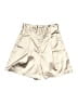 Hilary Macmillan Metallic Gold Pink Shorts Size 8 - photo 1