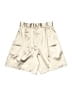 Hilary Macmillan Metallic Gold Pink Shorts Size 8 - photo 2