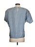 Jarrod's Blue Short Sleeve Blouse Size S - photo 2