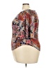 Veronica M. Paisley Pink 3/4 Sleeve Blouse Size M - photo 5