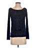 Roz & Ali Blue Long Sleeve Top Size XS - photo 1