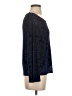 Roz & Ali Blue Long Sleeve Top Size XS - photo 4