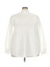 Shein Curve 100% Polyester Ivory Long Sleeve Blouse Size 3X - photo 1