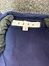 Ezra 100% Rayon Solid Blue Casual Dress Size S - photo 7