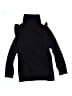 Talbots Kids 100% Cotton Black Long Sleeve Turtleneck Size 16 - photo 1