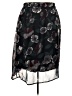 Sseko Floral Black Casual Skirt Size Med (3) - photo 1