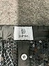 parke 100% Polyester Metallic Silver Black Shorts Size XS - photo 3