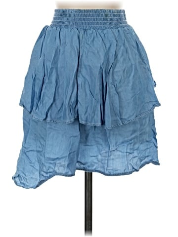 RACHEL Rachel Roy Denim Skirt (view 1)