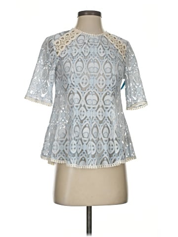 HD in Paris 3/4 Sleeve Blouse (view 1)