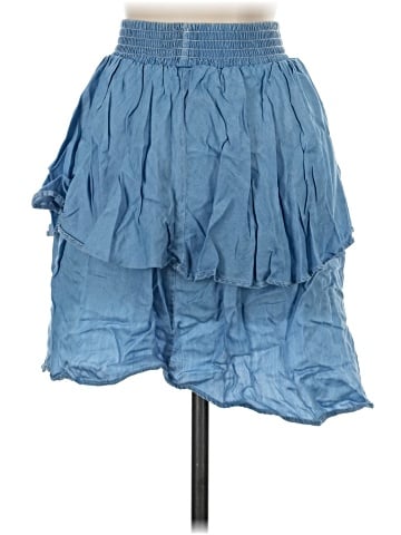RACHEL Rachel Roy Denim Skirt (view 2)
