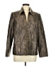 Alfred Dunner 100% Polyester Paisley Brown Tan Jacket Size 8 - photo 1