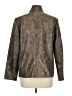 Alfred Dunner 100% Polyester Paisley Brown Tan Jacket Size 8 - photo 2