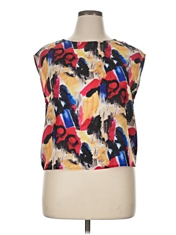 MNG Sleeveless Blouse (view 1)