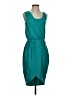 Just Fab Solid Teal Cocktail Dress Size S - photo 1