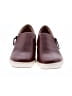 Aetrex 100% Leather Burgundy Brown Sneakers Size 10 - photo 2