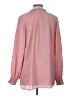 Time and Tru 100% Polyester Pink Long Sleeve Blouse Size L - photo 2