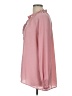 Time and Tru 100% Polyester Pink Long Sleeve Blouse Size L - photo 5