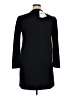 MNG Solid Black Casual Dress Size XL - photo 2