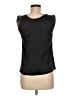 Adele Fado 100% Sef Black Sleeveless Blouse Size EU 40 / US 10 - photo 2