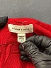 Silence and Noise Red 3/4 Sleeve Blouse Size S - photo 7