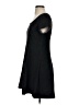 Max Studio Solid Black Casual Dress Size S - photo 5