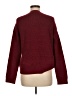 Calvin Klein Metallic Burgundy Pullover Sweater Size M - photo 2